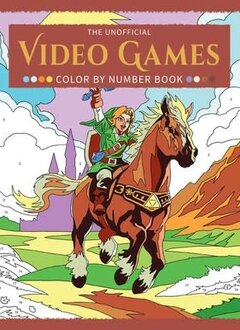 Unofficial Video Games Color By Number Book
