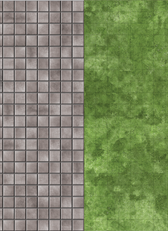 Grass & Dungeon Vinyl Rpg Mats 2X 20"X30"