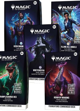 MTG - Foundations - Commander Decks (Set of 5) (EN) ^ Oct 02 2026