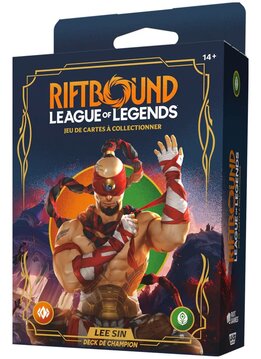 Riftbound - LoL TCG - Origins - Champion Deck: Lee Sin (FR)