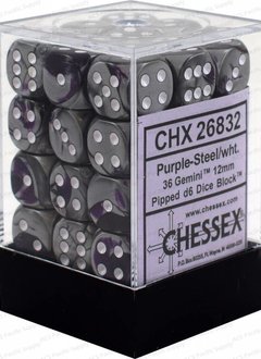 26832 36d6 Purple Steel-White