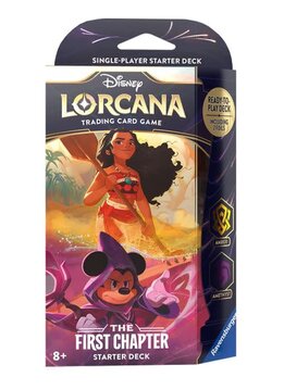 Disney's Lorcana First Chapter Starter Deck Moana/Mickey (EN)