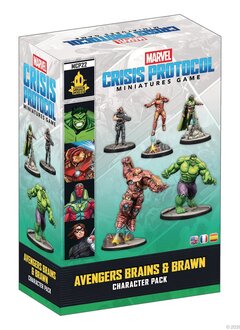 Marvel: Crisis Protocol: Avengers Brains & Brawn - Character Pack
