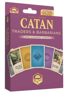 Catan Accessory: Traders & Barbarians Cards - 6th Edition (EN)