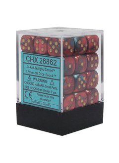 26862 Gemini 36D6 Red-Teal/Gold