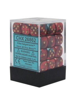 26862 Gemini 36D6 Red-Teal/Gold