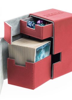 Deck Box Flip N Tray Xenoskin Red 100+