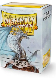 Dragon Shield Matte Silver (100ct)
