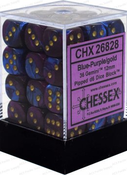 26828: 36D6 Blue-Purple w/ Gold