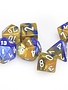 26422 Gemini 7-Die Set Blue-Gold/White