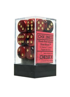 26633 Black Red Gold 12d6