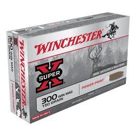 Winchester AMMO 300WM Winchester Super X 150Gr PP 150Gr (Box20)