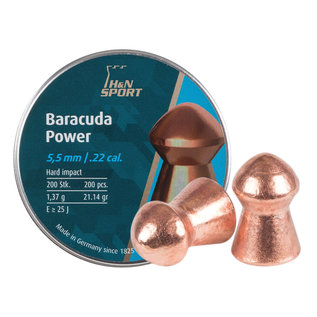 H&N AMMO Air .22 - H&N Baracuda Power 21.14gr (Box 200)