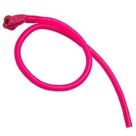 Tru Glo Peep Centra Xtreme Self Aligning Pink 3/16 With Tube