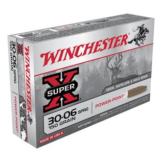 Winchester AMMO 30-06Sprg - Winchester Super X 150Gr PP (Box 20)