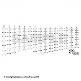 X-Spot Part Sight Recurve Sight Scale