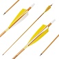 Redzone Made Arrow Patriot Wood Carbon Feather (Box 6)