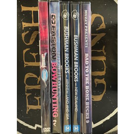 Muzzy DVD Mix 5 Set - BB NewZealand, Arnhem Land and Sea - Bucks 6,9 - Turkey