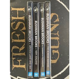 Bushman Brooks DVD Mix 4 Set - BB Border Ranges - Tanning - NZ - Arnhem Land