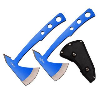 Perfect Point AXE K-PP-107BL-2 Throwing Axe Blue 2 Pack