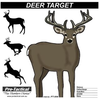 Pro-Tactical TGT - Deer Paper Target 20 Pack