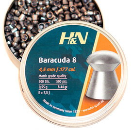 H&N AMMO Air .177 - H&N Baracuda 8, 8.44gr (Box 500)