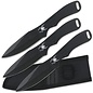 Fury Knife Thrower RC1793B - Redback White/Black Knife 3 Set