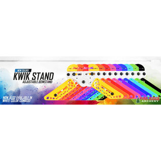 Pine Ridge Stand Bow KWIK Stand BowStand ( White/Red )