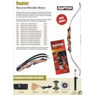 Redzone Rec-RZ Raptor 66" Recurve RH Deluxe Package