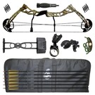 Horizone Compound Bow RZ Vulture RTS 5A Hard Case Package  Camo RH/65