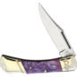 Rough Ryder Knife RR2149 Purple folding lockback in gift box