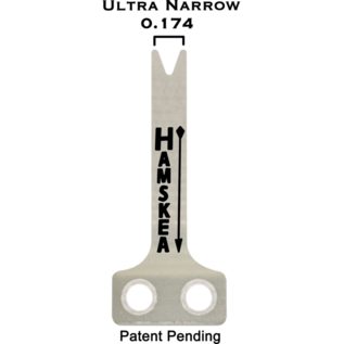 Hamskea Rest - Hamskea Replacement Blade G-Flex (2 Hole) Ultra Narrow .174 V