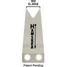 Hamskea Rest - Hamskea Replacement Blade G-Flex 3D (2 Hole)  Wide .302 V