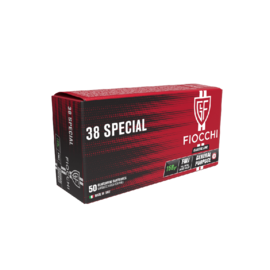 Fiocchi AMMO 38 Special Fiocchi 158Gr LRN (Box 50)