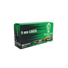 Fiocchi Ammo 9mm Luger Fiocchi 124Gr LRN (Box 50)