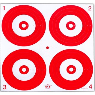 World Series of Archery TGT-Face-5 Spot RED-WSOA Ea