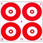 World Series of Archery TGT-Face-5 Spot RED-WSOA Ea