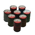 Flex Archery String-Flex EVO 15 Dacron Serving .019 "1xSpool" Black/Multi
