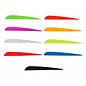 AAE/Cavalier Vane Elite PlastiFletch 50's - 4 3/4" X .500" - Gr 13.3 Red (12 PACK)
