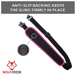 Wolf Creek Sling Gun WC with Swivel Pink Camo