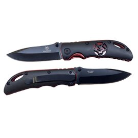 Wolf Creek Knife WC3863 Wolf Creek 90mm Black / Red Folder
