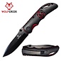 Wolf Creek Knife WC3863 Wolf Creek 90mm Black / Red Folder