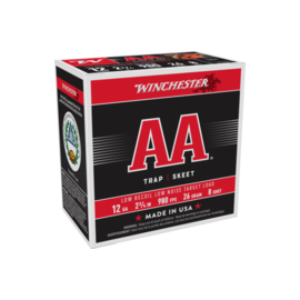 Winchester AMMO 12G Lead AA Featherlite 8 2-3/4" 26Gm 980FPS (Box 250)