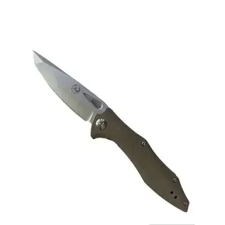 TTK Knife TTKTANTOFT Folding Knife Tanto 220mm Tan