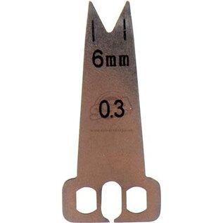 Sanlida Rest - Sanlida X10 Replacement Blade (3 Hole) 6mm .30