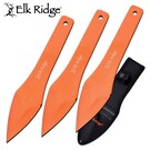Elk Ridge Knives ER-TKFIX005-3Pk Elk RidgeThrowing Knives Orange