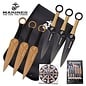 Fury Knife Thrower K-M-T001-6CS USMC Marines Double Edged Set