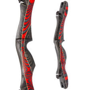 White Feather Rec WF Firefinch Trad Black/Red Wood + ILF Limb  Fit "BOW"