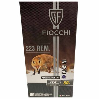 Fiocchi AMMO 223 REM FIOCCHI 60GR VMAX (BOX50)