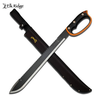 Elk Ridge Knife ER279S Black Orange Machete 546mm